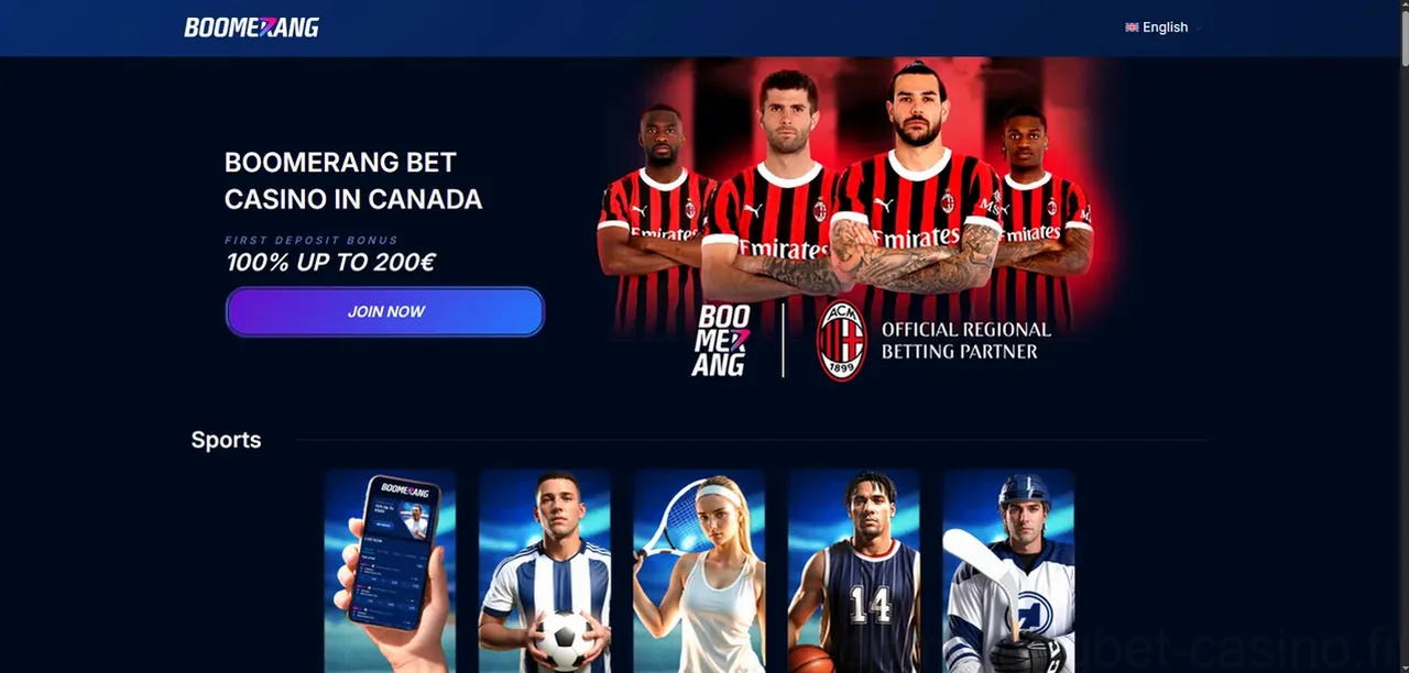 Boomerang Bet Casino - Avis Complet 2026 Casino